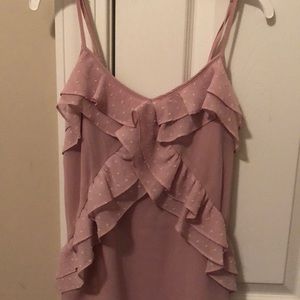 Small pink candies tank